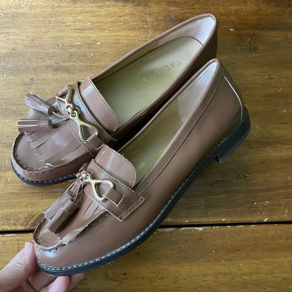 Talbots Shoes Talbots Laura Kiltie Tasseled Leather Loafer